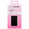 SALON SYSTEMS CLASSIC LASHES C CURL MIXED