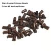 PRO Salons Hair extension MEDIUM BROWN Copper Tubes x 500